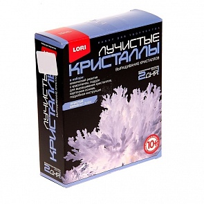 Набор Лучистые кристаллы - Белый кристалл (Лори, Лк-006)